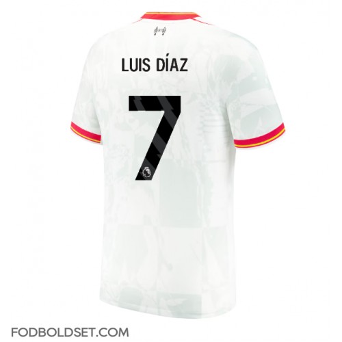 Liverpool Luis Diaz #7 Tredjetrøje 2024-25 Kortærmet